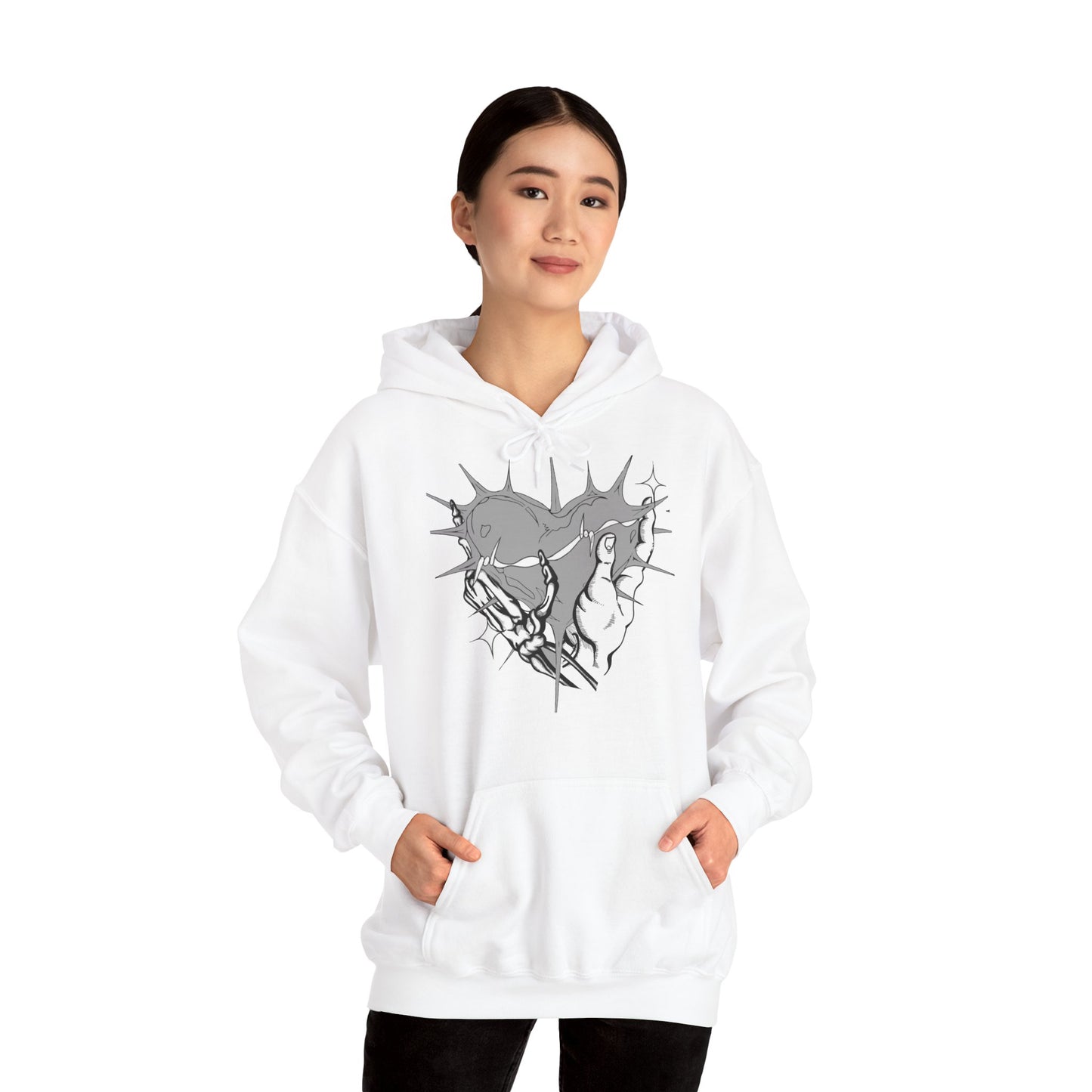 Unisex "scraps" Hooded Sweatshirt