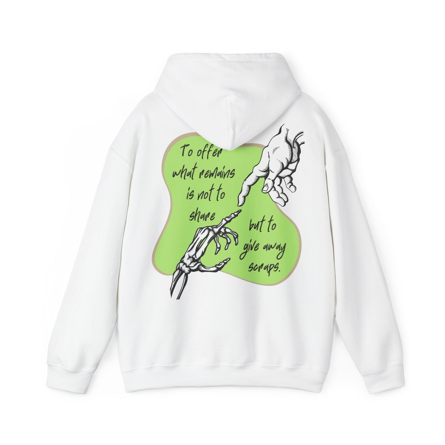 Unisex "scraps" Hooded Sweatshirt